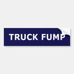 Autocollant De Voiture Sticule pare-chocs TRUCK FUMP