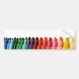 Autocollant De Voiture Stylos feutres colorés