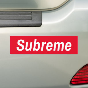 Autocollant De Voiture Subreme drôle arabe accent arabe arabe