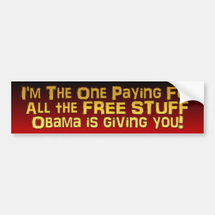 Autocollant De Voiture SUBSTANCE LIBRE ! - Anti Obama
