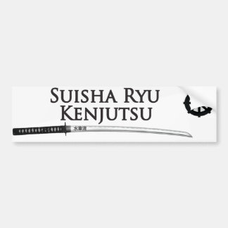 Autocollant De Voiture Suisha Ryu Kenjutsu