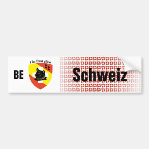 Autocollant De Voiture Suisse Svizzera Suisse Berne