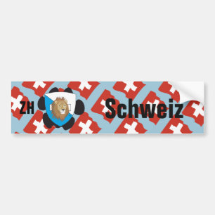 Autocollant De Voiture Suisse Svizzera Suisse Zurich