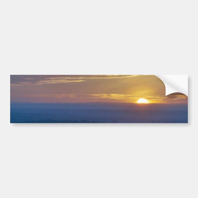 Autocollant De Voiture Sunrise de Serenegeti (Devant)