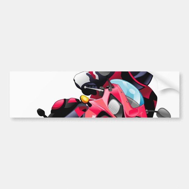 Autocollant De Voiture Superbike (Devant)