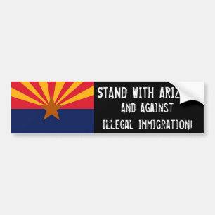 AUTOCOLLANT DE VOITURE SUPPORT AVEC L'ARIZONA