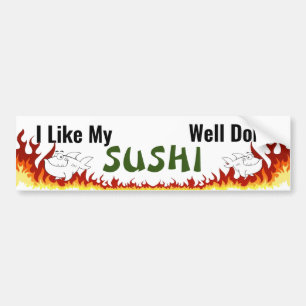 Autocollant De Voiture Sushi Bien Fait