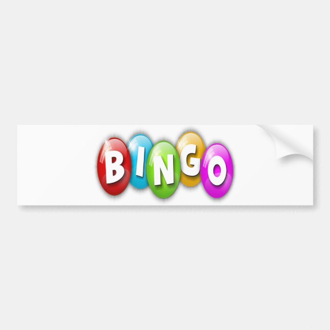 Autocollant De Voiture Symbole BINGO (Devant)