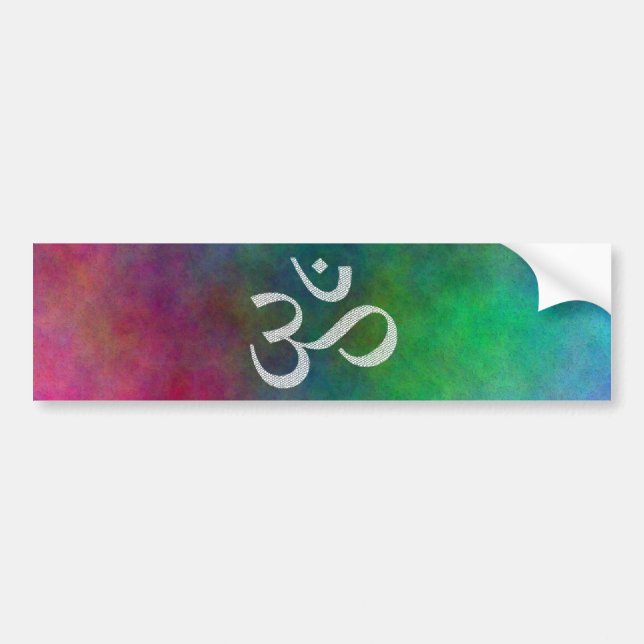Autocollant De Voiture Symbole d'Aum (Devant)
