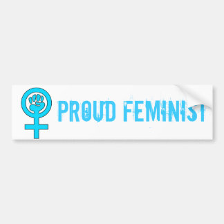 Autocollant De Voiture Symbole de féministe de la puissance des femmes