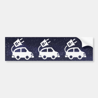 Autocollant De Voiture Symbole de voitures électriques