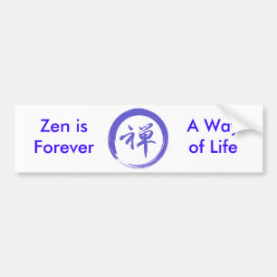 Autocollant De Voiture Symbole d'Enso avec le symbole de zen