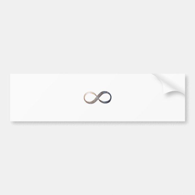 Autocollant De Voiture Symbole d'infini (Devant)