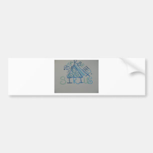 Autocollant De Voiture Symbole léger de langue de Sirian Starseed