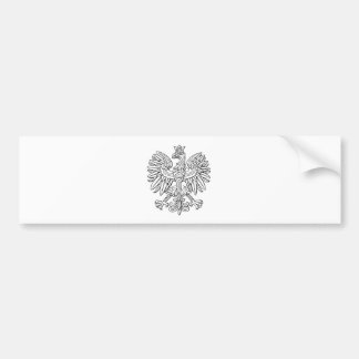 Autocollant De Voiture Symbole polonais