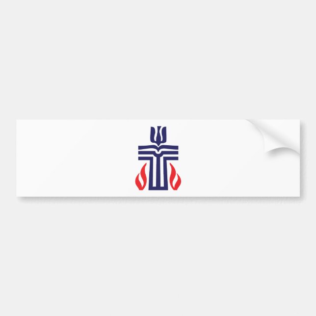 Autocollant De Voiture Symbole presbytérien (Devant)