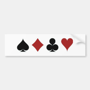 Autocollant De Voiture Symboles de poker