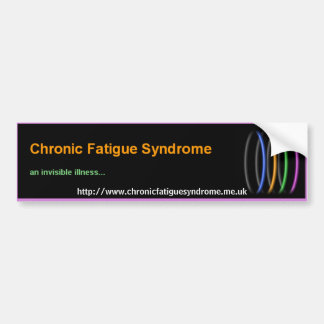 Autocollant De Voiture Syndrome chronique de fatigue