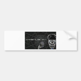 Autocollant De Voiture T de noir de logo de robot du Cygnus X-1 et peu