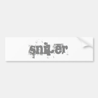 Autocollant De Voiture T-shirt de tireur isolé