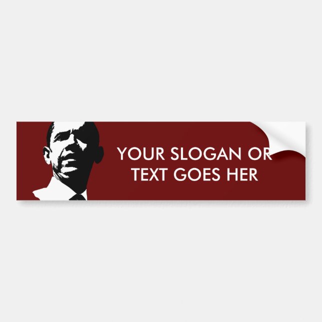 Autocollant De Voiture T-shirts de Barack Obama (Devant)
