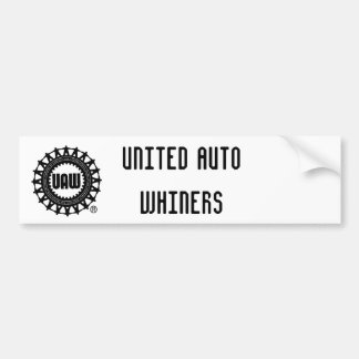 Autocollant De Voiture t.u.a., PLEURNICHARDS AUTOMATIQUES UNIS