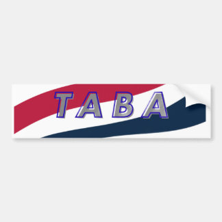 Autocollant De Voiture TABA political take America back again