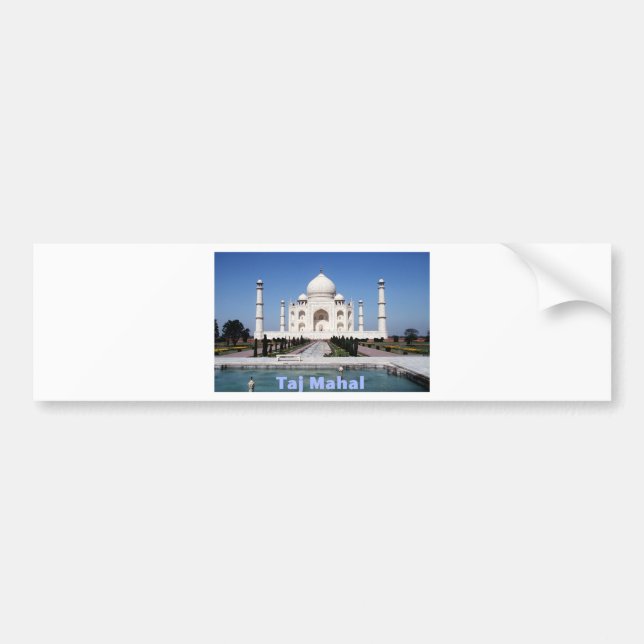 Autocollant De Voiture Taj Mahal (Devant)