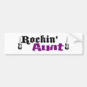 Autocollant De Voiture Tante de Rockin