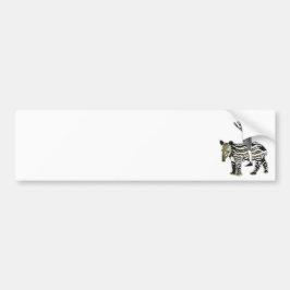 Autocollant De Voiture Tapir d'em de tour