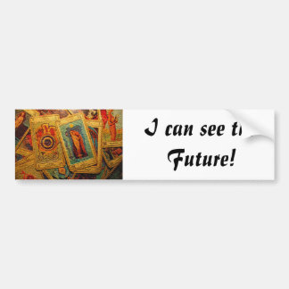 Autocollant De Voiture Tarot : Je peux voir le futur adhésif pour