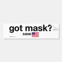 T'as du masque ? Sauvez l'Amérique.