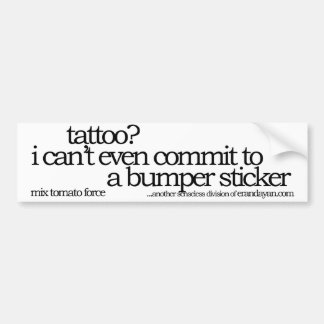 Autocollant De Voiture tatouage ?