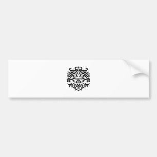 Autocollant De Voiture Tatouage de visage
