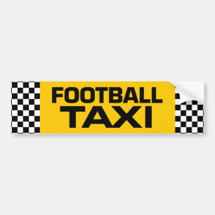Autocollant De Voiture Taxi de football
