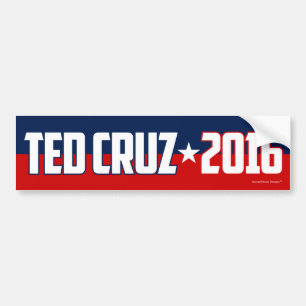 Autocollant De Voiture Ted Cruz 2016 - candidat républicain à la