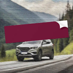 Autocollant De Voiture Tendance Couleur Bourgogne foncé