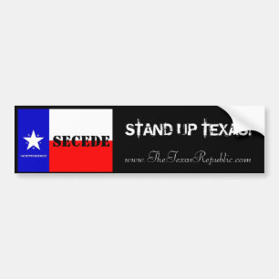 AUTOCOLLANT DE VOITURE TENEZ LE TEXAS !