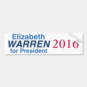 Autocollant De Voiture Terriers d'Elizabeth pour le président 2016