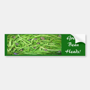Autocollant De Voiture Têtes de haricots verts !