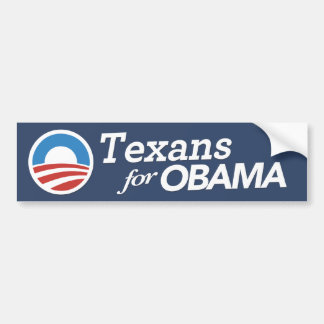 Autocollant De Voiture Texans pour l'adhésif pour pare-chocs d'Obama