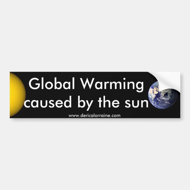 Autocollant De Voiture The Sun l'a fait (Devant)
