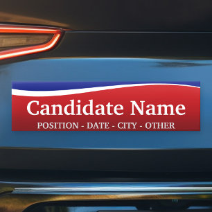 Autocollant De Voiture Thème politique - Customisez ce Sticker pare-chocs