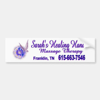 Autocollant De Voiture Thérapie de massage en Franklin Tennessee