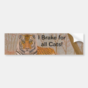 Autocollant De Voiture Tigre