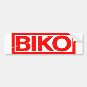 Autocollant De Voiture Timbre Biko