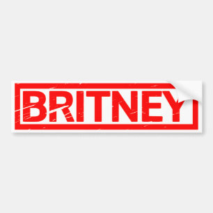 Autocollant De Voiture Timbre de Britney