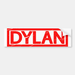 Autocollant De Voiture Timbre de Dylan