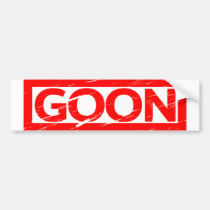 Autocollant De Voiture Timbre de Goon