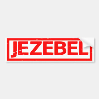 Autocollant De Voiture Timbre de Jézabel